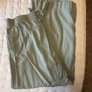 a new day women’s Sage Green linen pants
